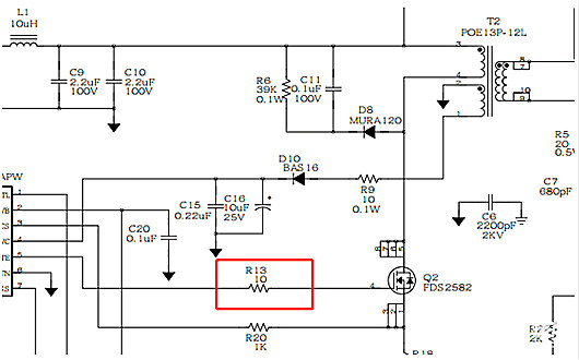 MOS管串聯(lián)電阻,電壓驅(qū)動器,串聯(lián)
