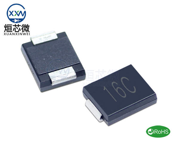 1.5SMC16CA參數,TVS二極管1.5SMC16CA瞬態抑制二極管